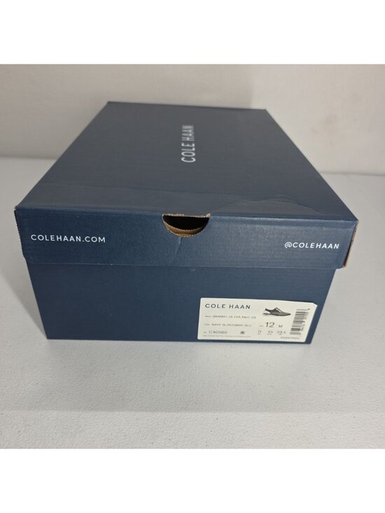 Cole Haan Grand+ Ultra Knit Oxford Men\'s 12 M Navy Blue NIB C40565 main image 6